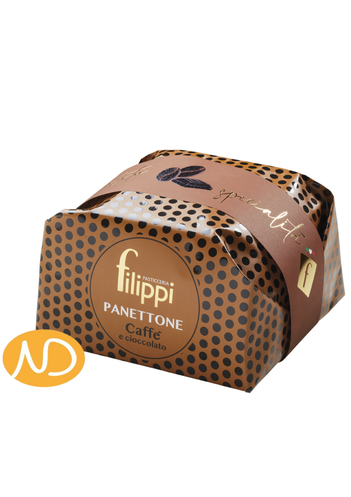 Panettone με Καφέ και  Μαύρη Σοκολάτα 500g